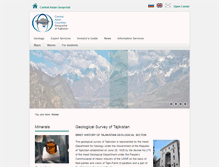 Tablet Screenshot of geoportal-tj.org
